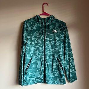 The North Face - Camo Zip Up Sweater